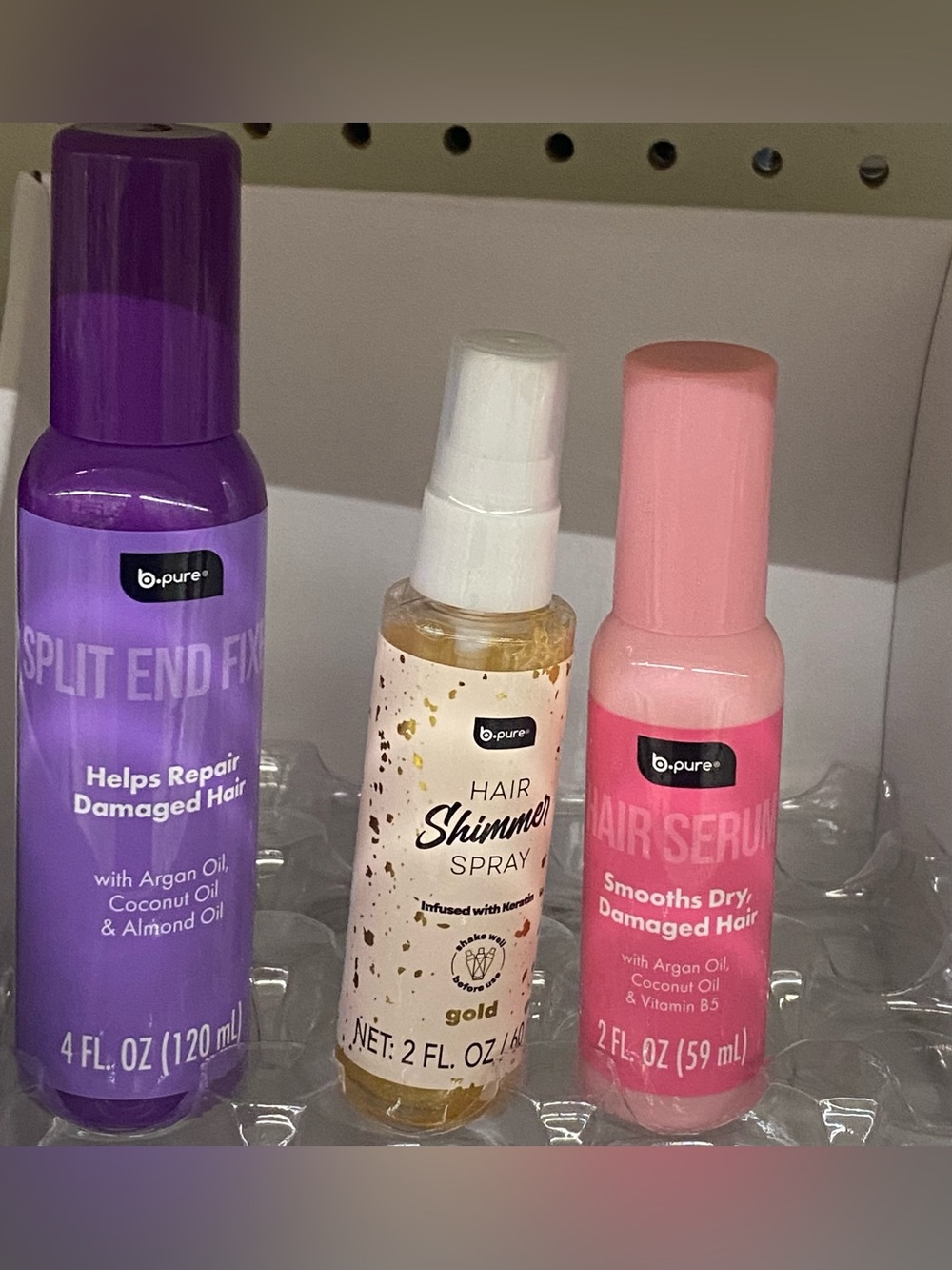 b.pure Hair care lot 3 pieces